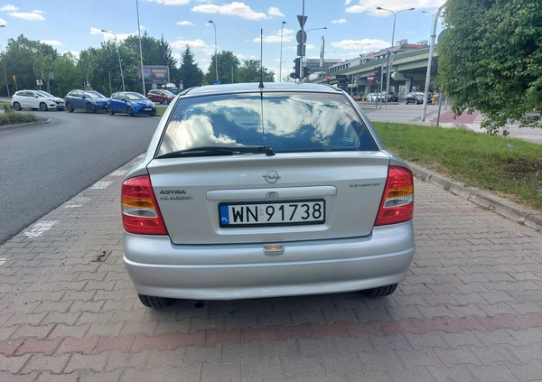 Opel Astra cena 7000 przebieg: 217873, rok produkcji 2008 z Warszawa małe 56